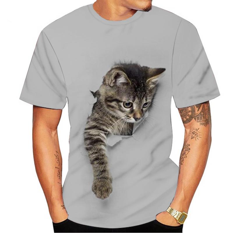 Buy Funny Cat Men Women Plus Size 5D T 