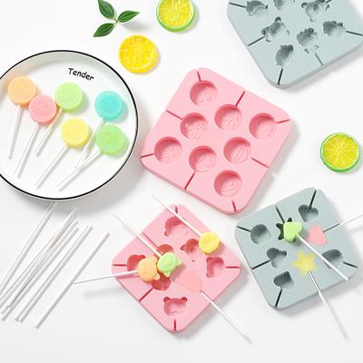 Lolipop kek dekorasyon aletleri fondant kalıpları Silikon Fondant Kalıp Çikolata Şeker Sanatı Kek Kalıbı Pişirme kalıpları de silicona