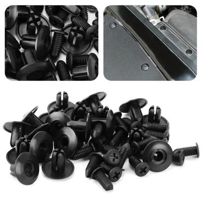 Clips de Retenue de Doublure d'Aile de Voiture Résistants à la Corrosion Universels Faciles à Installer Doublure d'Aile Pare-éclaboussures Moulure de Bas de Caisse Clips de Retenue