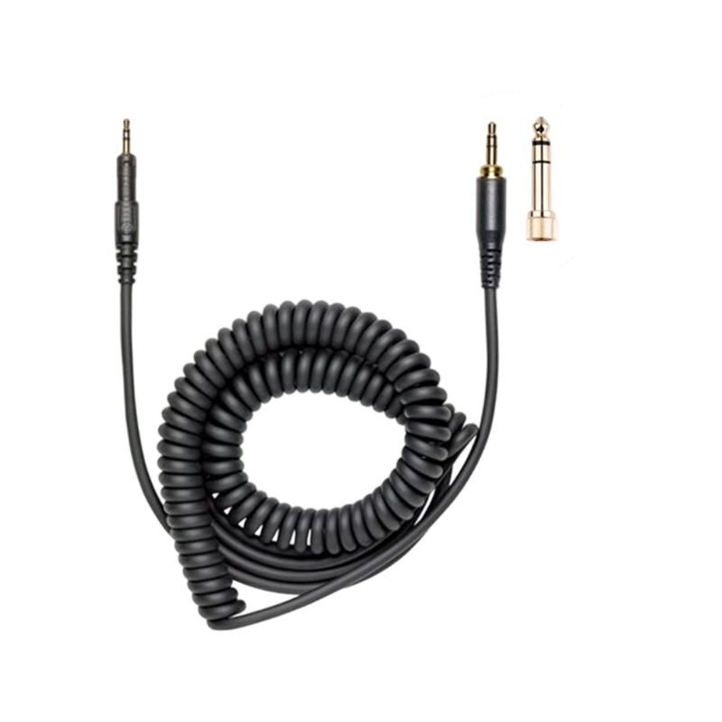 Replacement Gaming Headset Spring Cable Headphone Extension Cord for M50X M40X M60X M70X
