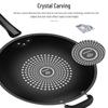 ZISIZ Non-Stick Stainless Steel Frying Pan