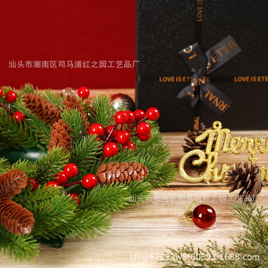 Christmas Decorations, Artificial Wreaths, Fake Green Plants, Home Decoration, Window Arrangement, Door Hanging Wreaths, Christmas Decoration