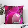 Pink Frutiger Aero Person Square Pillow Cases Cushion Cover Awesome Zippered Decorative Throw Pillow Case Cover for Home 40x40cm