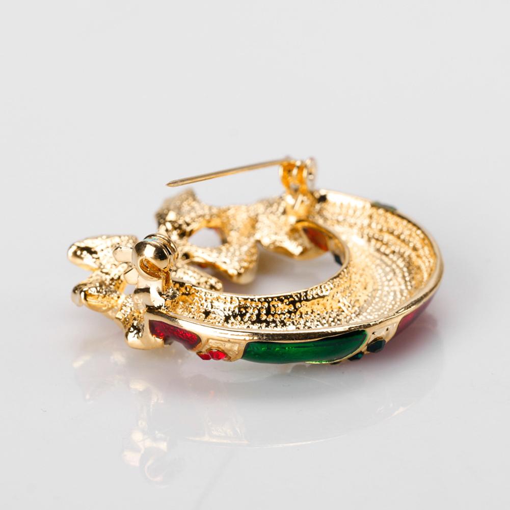 Women Fashion Delicate Christmas Style Brooch Perfect Wear Decoration for