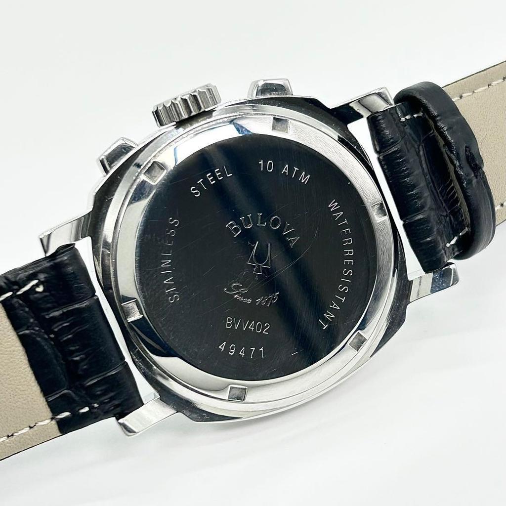 Used BULOVA Chronograph BVV402 Quartz Watch