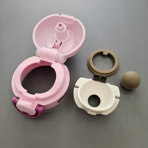 Korekaou Thermos Replacement Gaskets, Set of 2, Water Bottle Rubber Gaskets, Airtight Insulated Replacement Lid Parts (2, JNR Compatible)