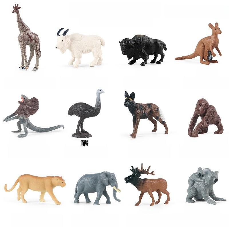 Realistic Farm And Ranch Plastic Figurine Set Detailed Farmer Models