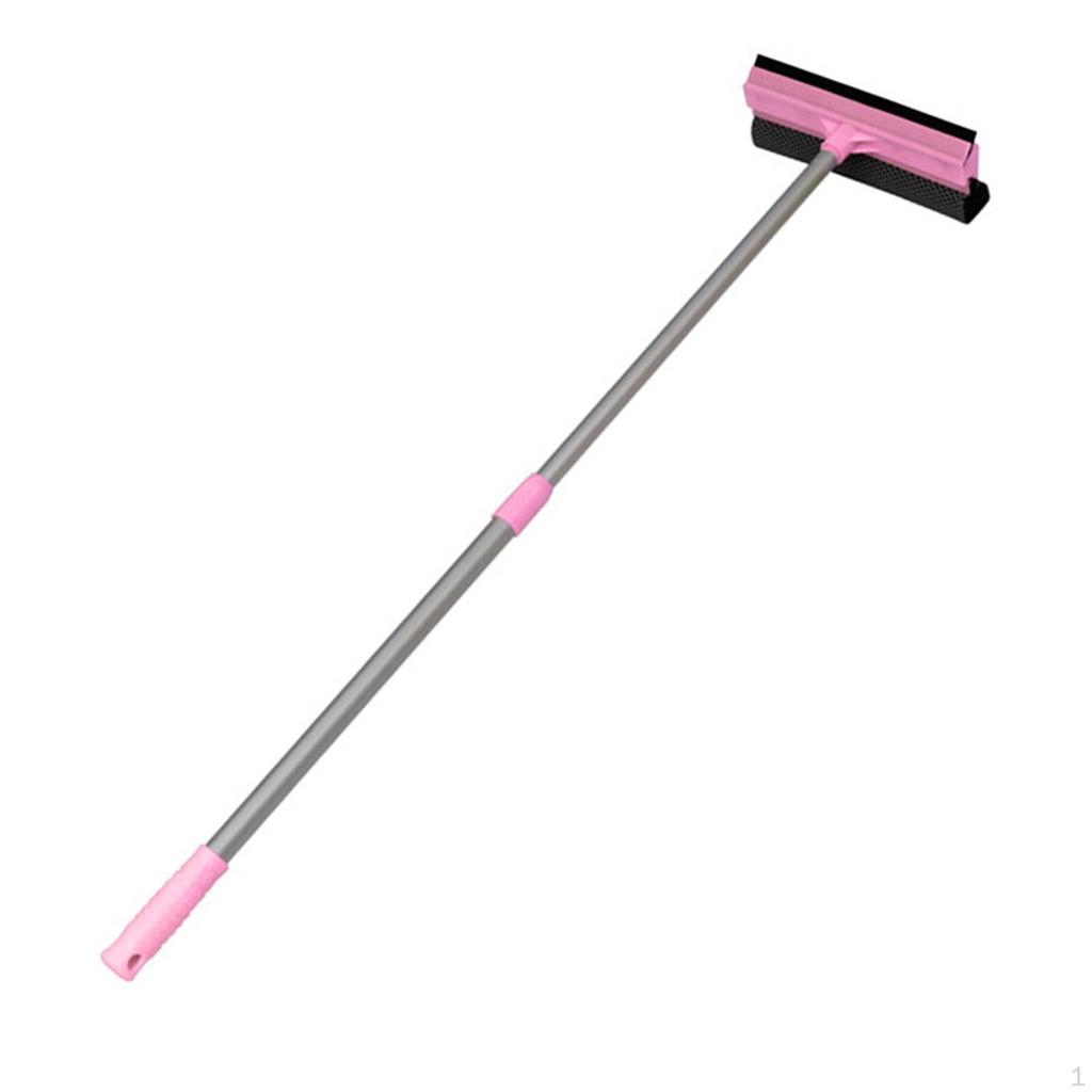 Function Window Cleaner with Squeegee And Brush for Glass Tiles