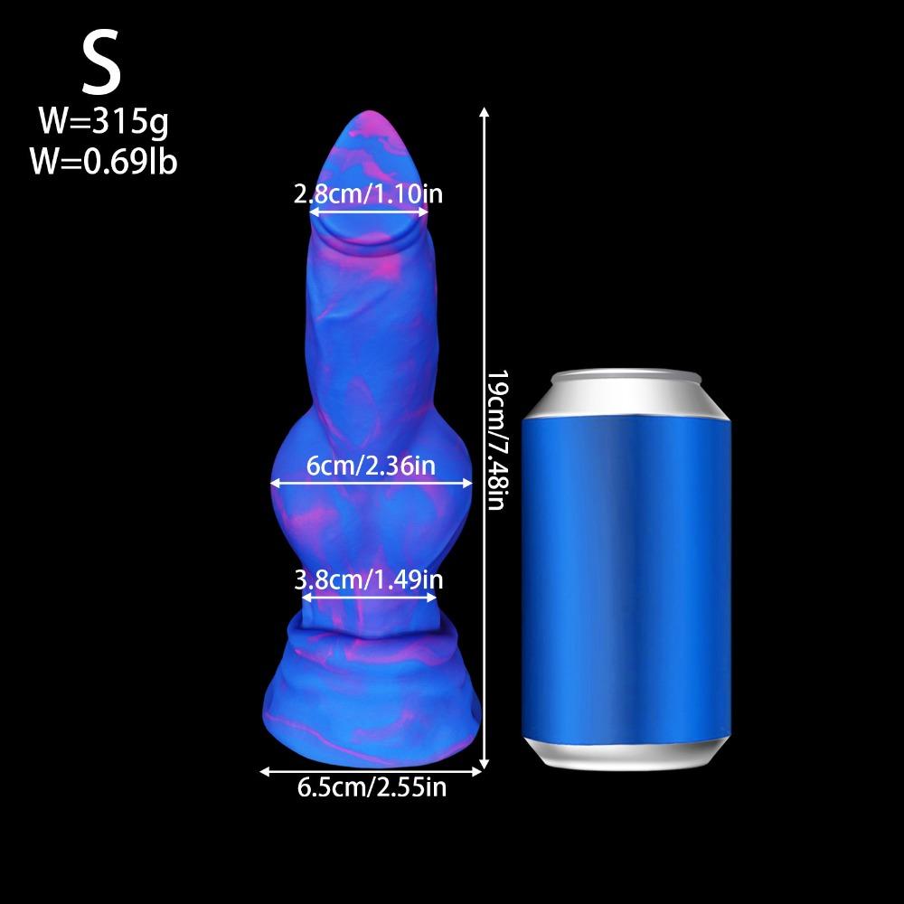 Silicone Realistic Dildo Soft Texture Strong Suction Cup Adult Sex Toy for Women