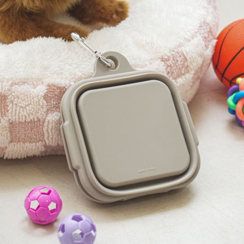 [Haustier] Tragbares Faltbares Geschirr, 2-teilig