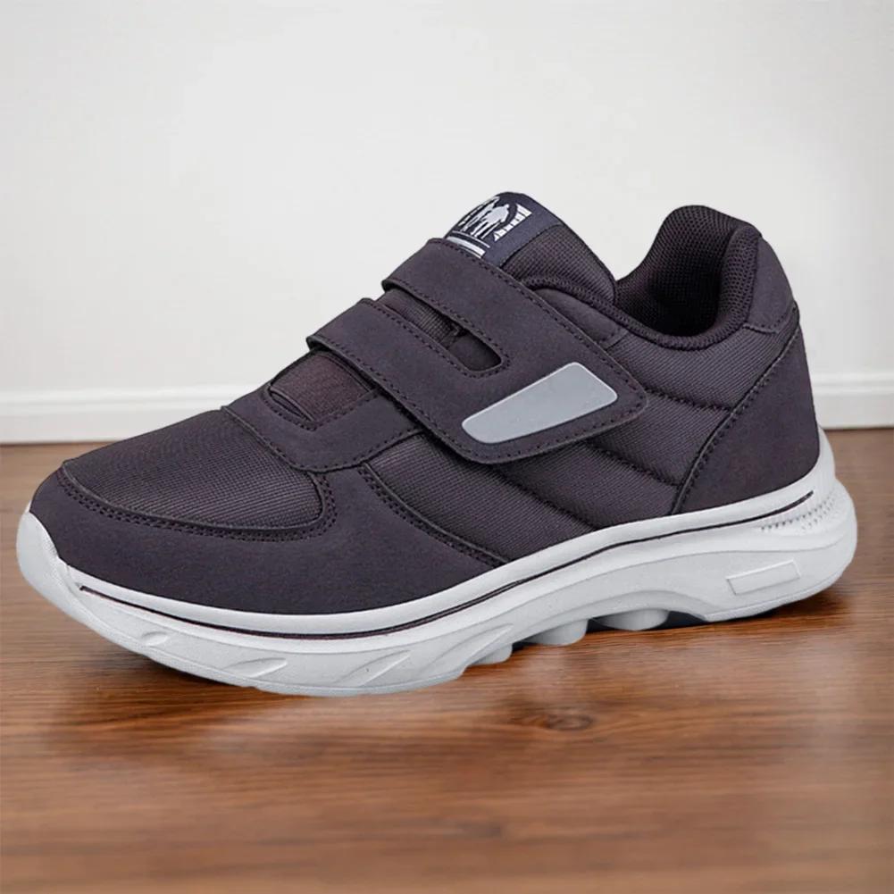 Scarpe da Mamma per Larghezza Extra Larga Anziane Uomini Sneakers a Due Fasce Chiusura Regolabile Scarpe Sportive Casual Dimagranti Fitness Basculanti
