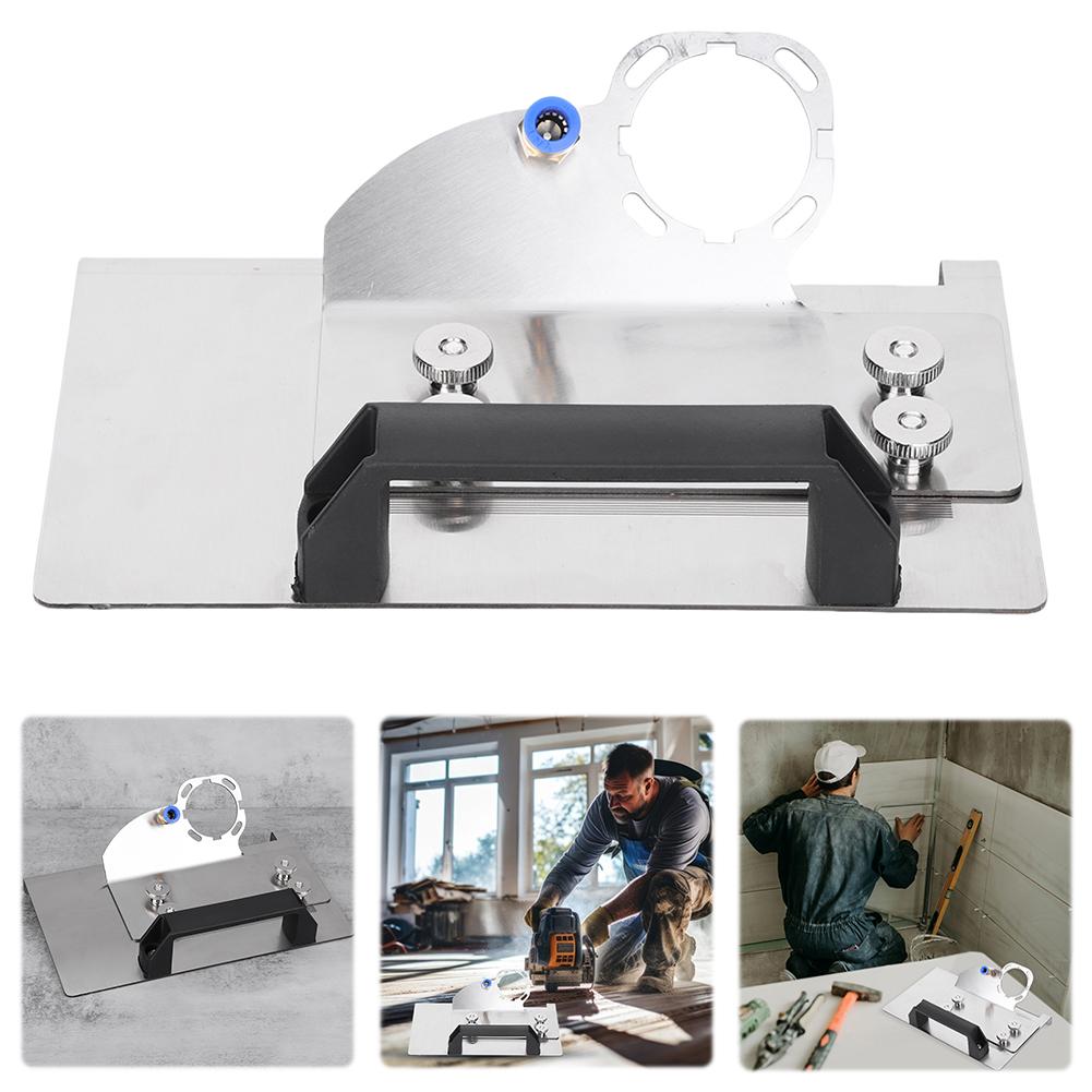 100 Type Angle Grinder Stand Ceramic Tile Chamfering Frame Metal Portable Chamferer Tools for Stone Building Tool Corner Cutting