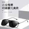 Clip-Sonnenbrille Outdoor Angeln Autofahren Polarisiertes Licht Clips Tag und Nacht Box Clip Sonnenbrille