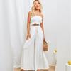 Summer Women Trousers, Casual Wide Leg Trousers, Loose Casual Fashion Trousers Women