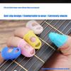 Portable Silicones Guitar Finger Guards For Left Hand Ensuring Easy Carry And Comfortable Elastic Fit During Outdoor Performances And Rehearsals