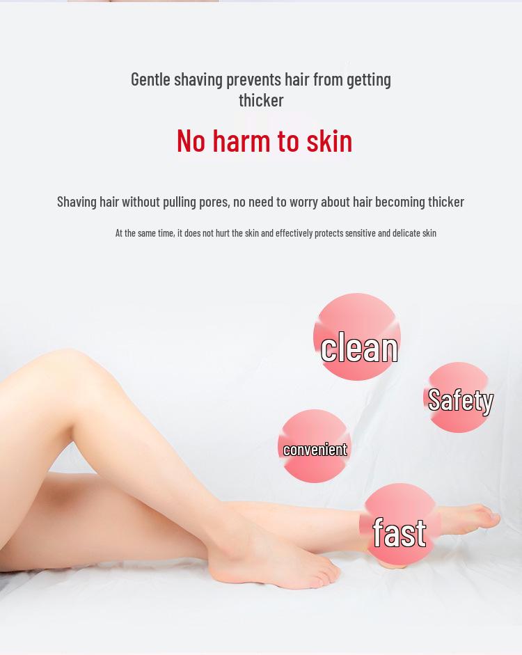 Exclusive 4-in-1 Women's Electric Shaver with USB Charging – Razor, Eyebrow Trimmer, and Epilator