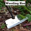 1PC Weeding Hoe Household Handheld Steel Weeding Shovel Loosening Soil Hoe Multi-Use Outdoor Garden Yard Weeding Tools