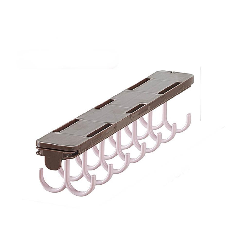 Plastic Underwear Storage Hanger Large Capacity Lingerie Slide Hanger  for Home