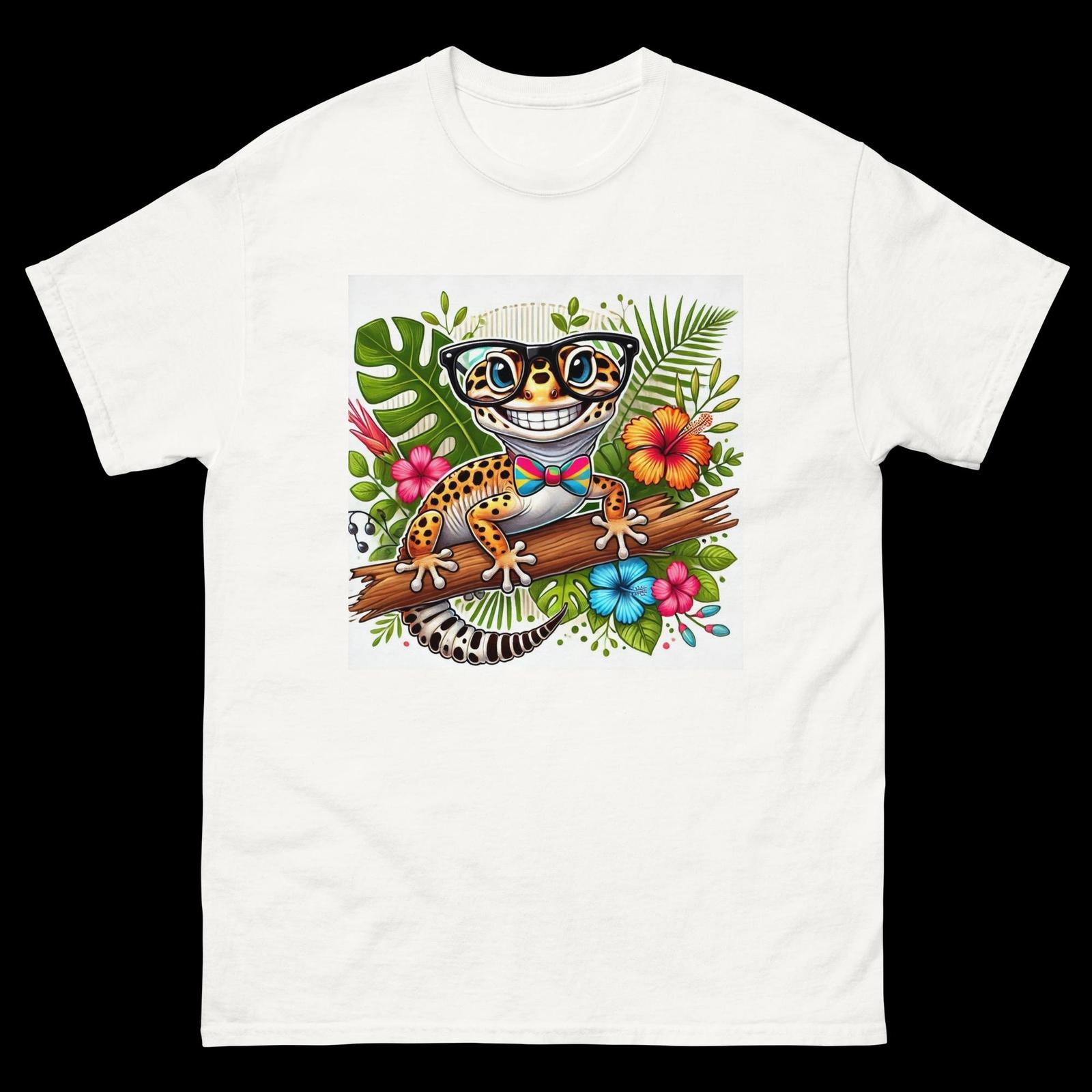 Funny Leopard Gecko Shirt Nimbus - Pet T Shirt - Unique 724 S разноцветный