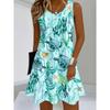 Spring and Summer Women's Sleeveless Dress