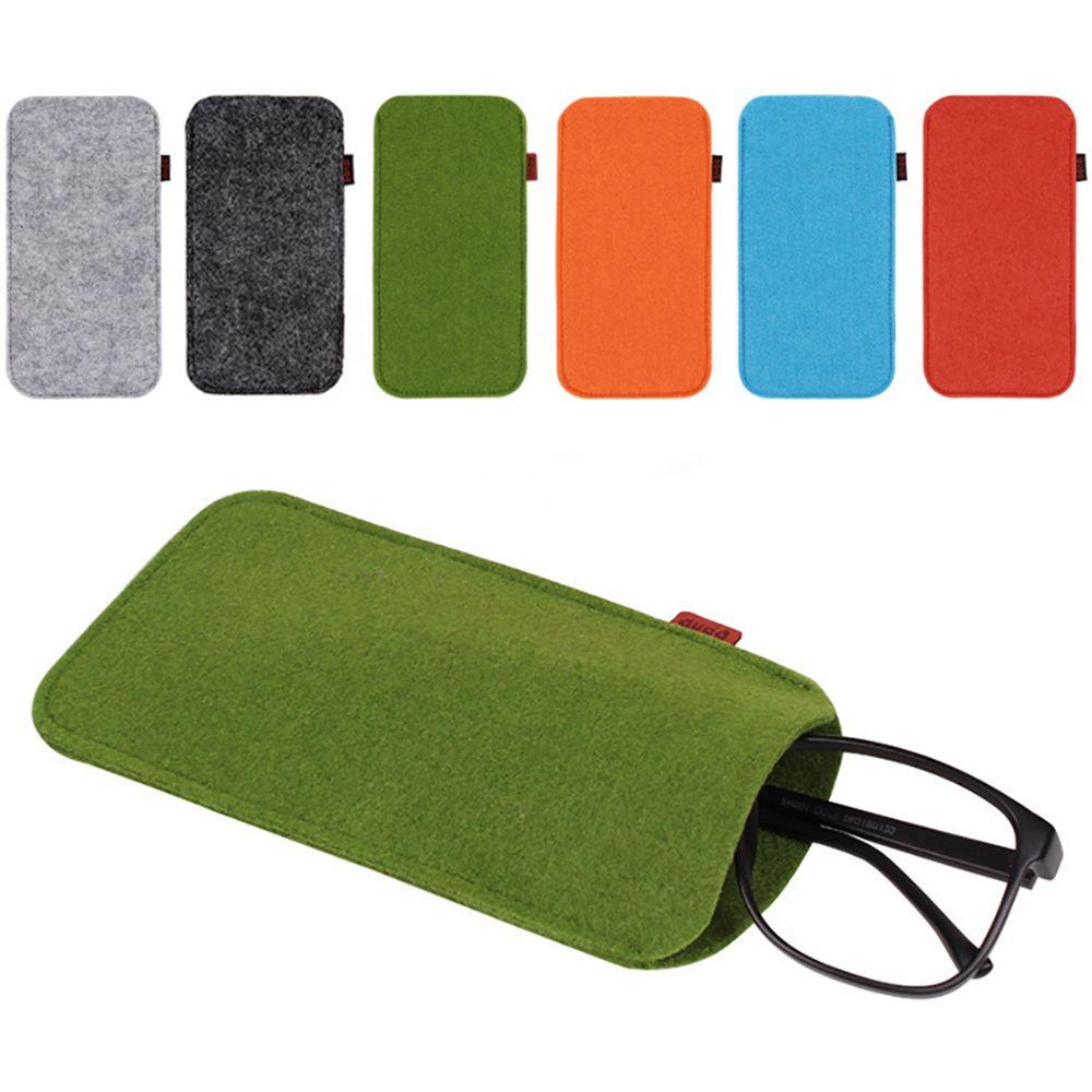 Container Acceaaories Felt Cloth Portable Sunglasses Bag Glasses Storage Glasses Box Glasses Bags