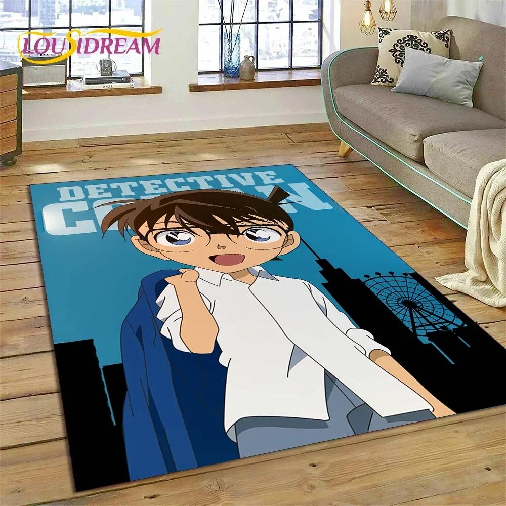 Anime Detektyw Conan Kreskówkowy Dywanik Dywan do Sypialni Salonu Domu Dekoracja Sofy, Gra dla Dzieci Duży Dekor Mata Podłogowa Prezent