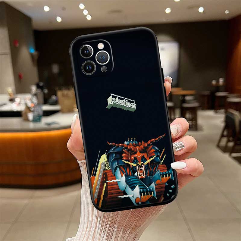 RE37 J-Judas Pattern P-Priest Phone Case for OPPO A40 A60 A80 A15 A16 A16K A12 A17 A17K A54 A54S A53 A53S A55 A56 A57 A98 F23