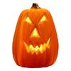 Halloween Pumpkin Lamp Spooky Light Up Pumpkin Figurine Glowing Decorative Pumpkin with LED Light for Haunted House Halloween Home Garden Decor
