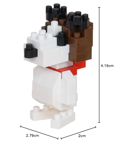 Kawada Nanoblock Mini Nano Peanuts Vol.3 (BOX) NBMC_39S 1BOX = 6 Pieces, 6 Types In Total