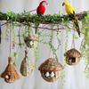 Pet Hanging Birds Nest Outdoor Hand-weaved Decorative Bird House Bird Cage Shelter For Garden Decoration