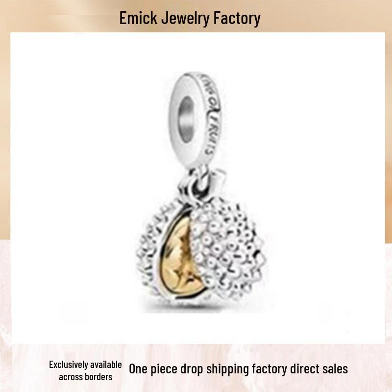 Original Beaded Panjia DIY Pendant - Disney Rainbow & Lavender Style