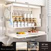 YouShu Double-Layer Folding Kitchen Spice Rack