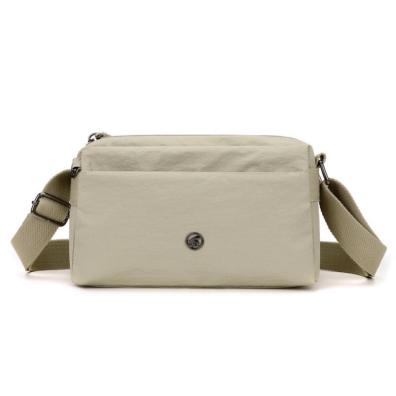 2025 Nylon Oxford Women's Crossbody Bag - Casual Single Shoulder Bag for Middle-Aged Moms