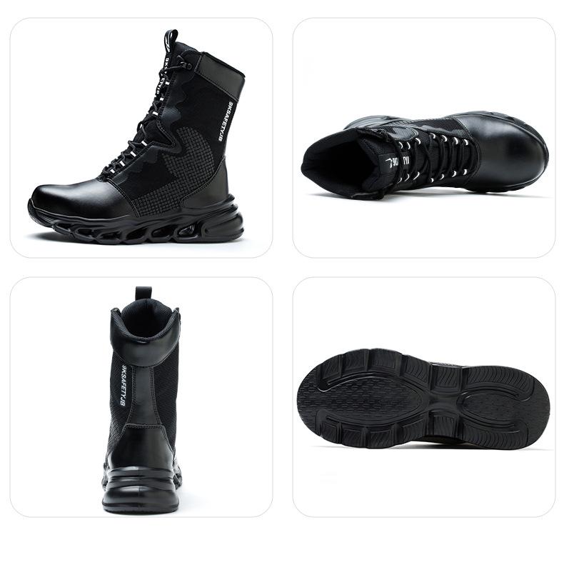 Men's Breathable Water-Resistant Anti-Smash High-Top Work Boots