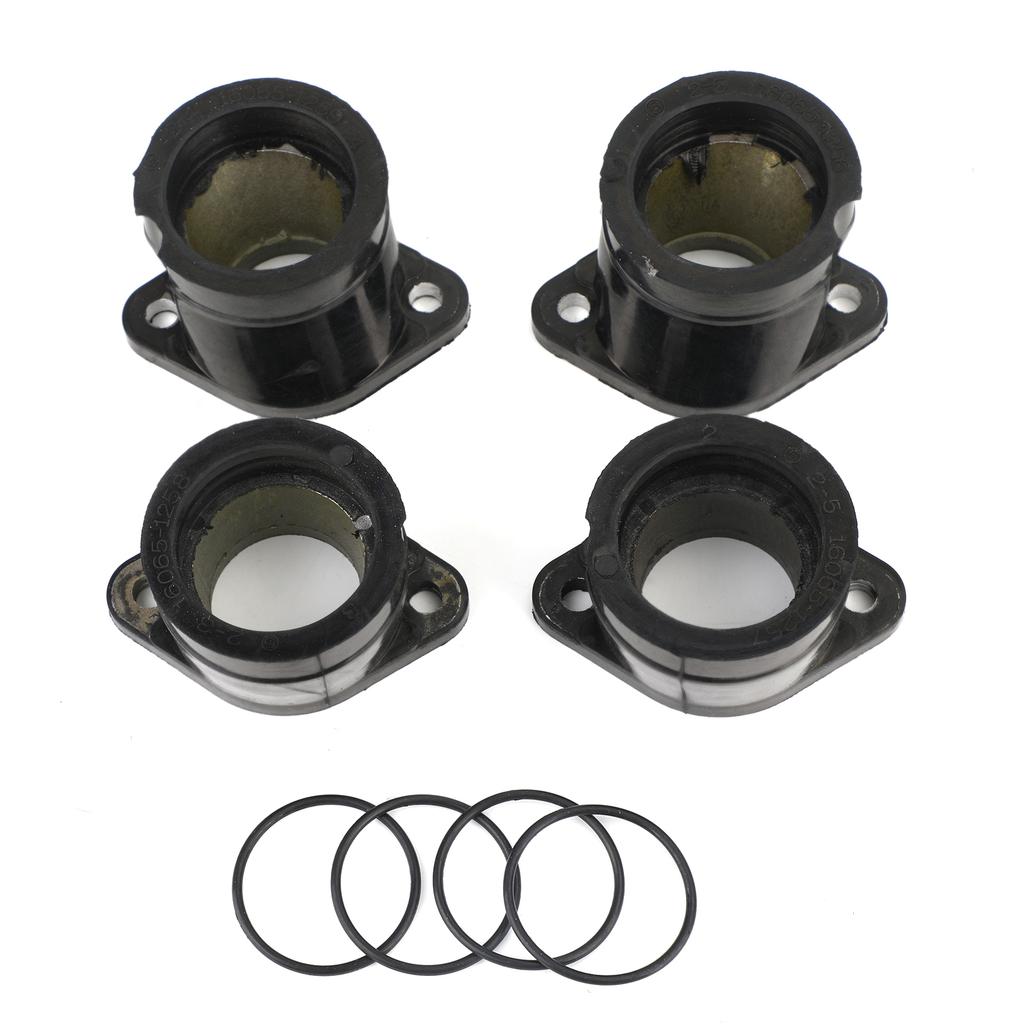 4x Carburetor Intake Boot Carb Fit for Kawasaki ZR750 Zephyr ZR-7/7S GT750 91-06