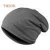 Fashion Men's Women's Solid Color Slouch Hip-pop Beanie Baggy Knit Hat Ski Girls Hats