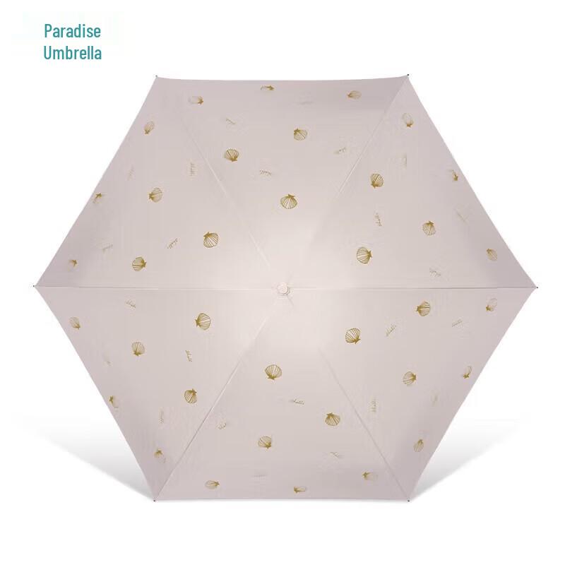 Paradise Umbrella 51116E Compact UV Sun & Rain Capsule Umbrella