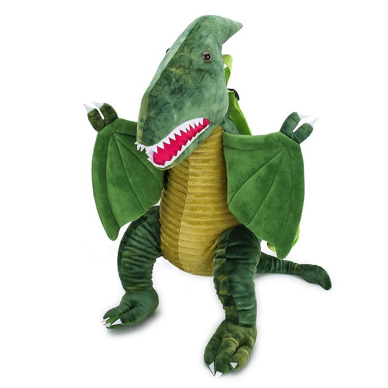 Korejský kreslený roztomilý módní sestřih Dinosauří rodinný batoh
