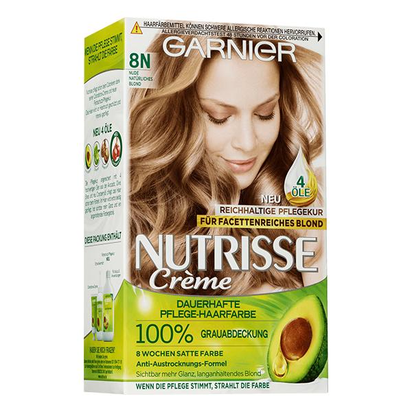 Garnier Nutriz Краска для волос Нудовый блонд 8N