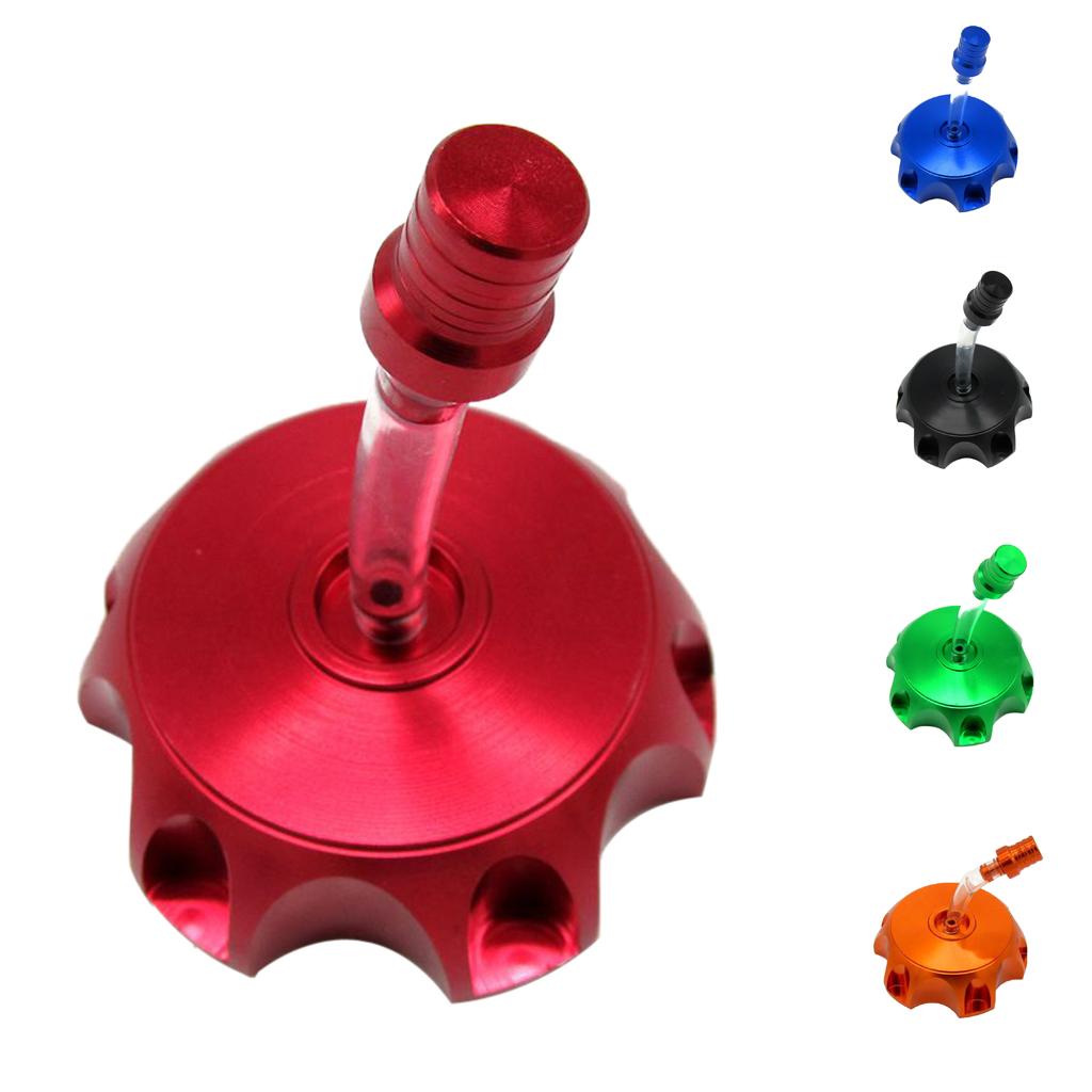 Gas Fuel Tank Cap Cover with Vent Tube for Chopper Gas Tank Bike Fuel Tank Reserve ATV Gas Fuel Container
