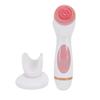 Facial Cleansing Brush Rechargeable IPX5 Water Proof Face Scrubber with 3 Heads for Deep Pore Cleaning Gentle