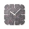 Paneco Analog Wall Clock, Made of Recycled Fiber Board, PANECO CLOCK HIL22-11 B MID Slit Corner