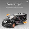 1/32 Sportwagen-Modellauto, Mustang Shelby GT500, Druckgussmetall, hochsimulierte Sound- und Lichtsammlung, Kinderspielzeug-Geschenke