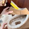 [FanGui] Wool small potatoes~ Baotou inner height increase Birkenstock fluffy slippers women's loafers cotton shoes