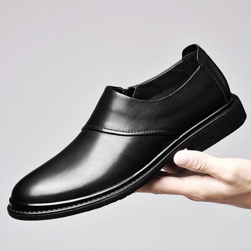 Top Layer Cowhide Business Leather Shoes Leisure and Entertainment Genuine Leather Men's Shoes
