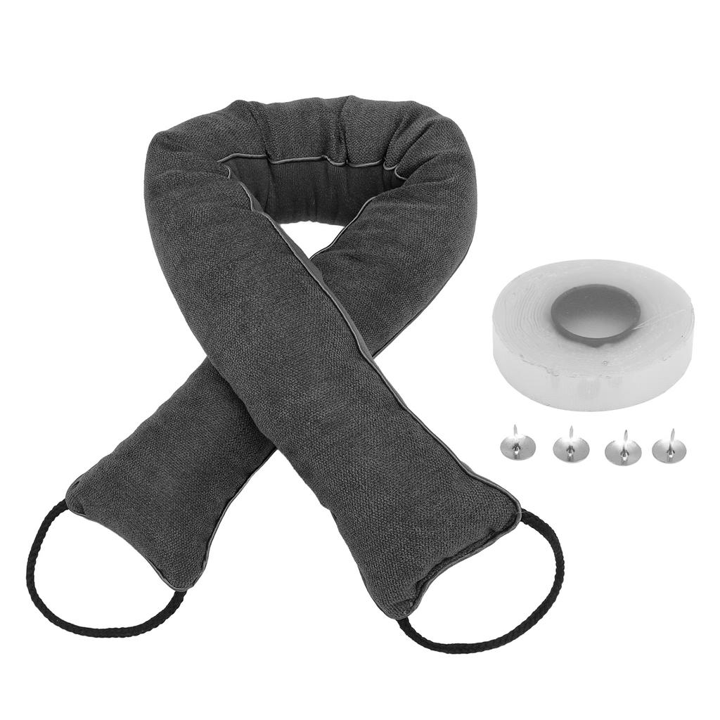 Door Snake Draft Stopper Dustproof Noise Blocking Washable Under Door Draft Blocker for Home