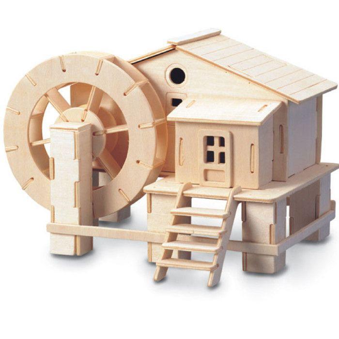 Wooden Model Watermill