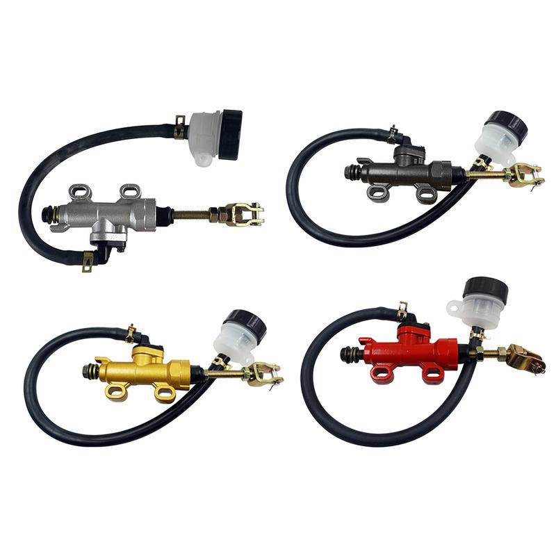 Rear Brake Pump for CG150 Motorcycle Engine Replacement Master Cylinder Pump Made with Aluminum Alloy for Long Term Use