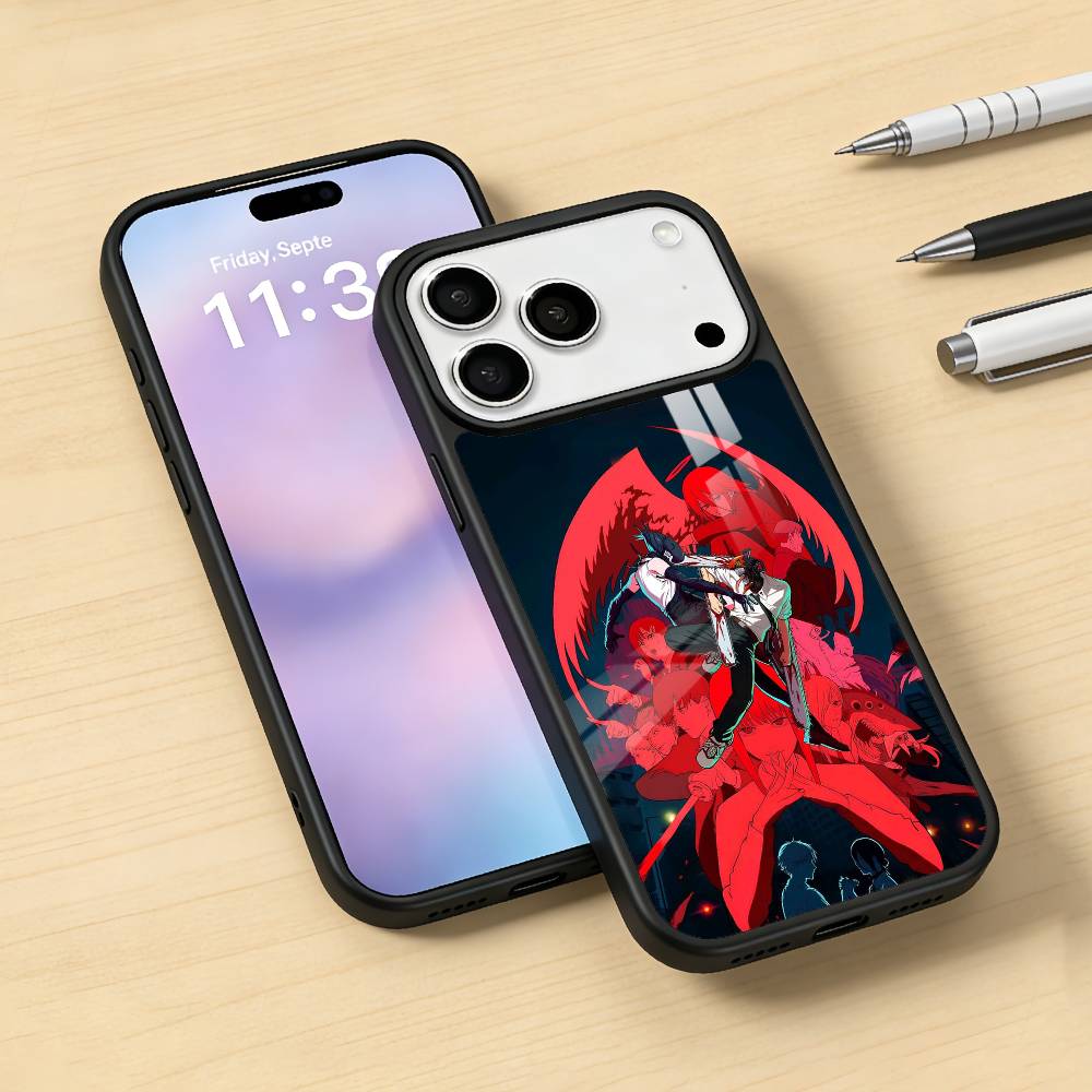 Cool Anime R-Reze Phone Case For iPhone 17,16,15,14,13,12,Pro,Max For Magsafe Magnetic Wireless Charging