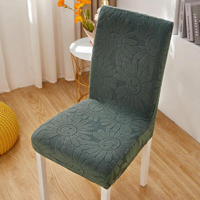 Universal Thickened Jacquard One Chair Cover Four Seasons High Elastic Removable Backrest Protector for Home Kitchen